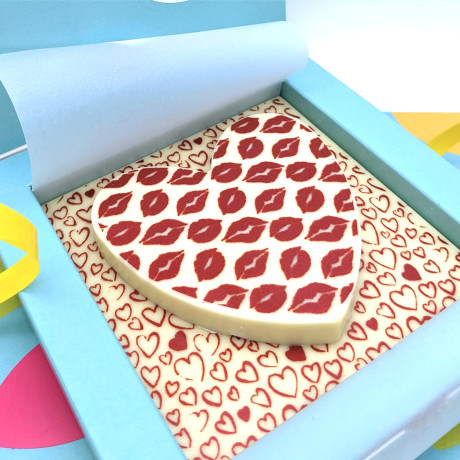 Personalised Message Chocolates with Valentines heart Personalised Message Chocolates with Valentines heart