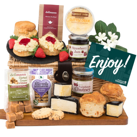 Gluten Free Afternoon Tea With Cheese & Chutney