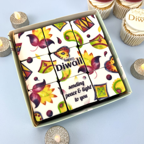 9 Diwali Peace Brownie (750g)