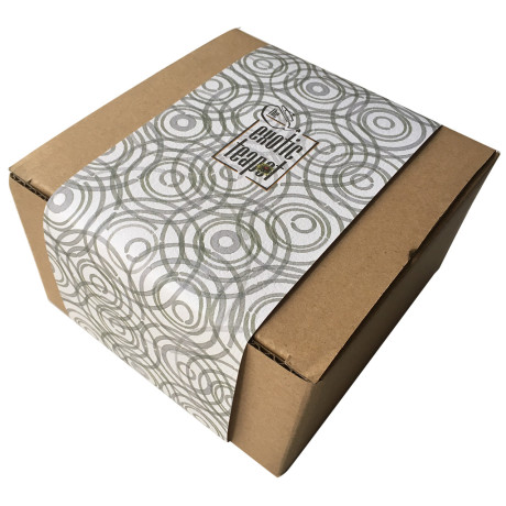 Set of Four 80ml Orange Glass Cups