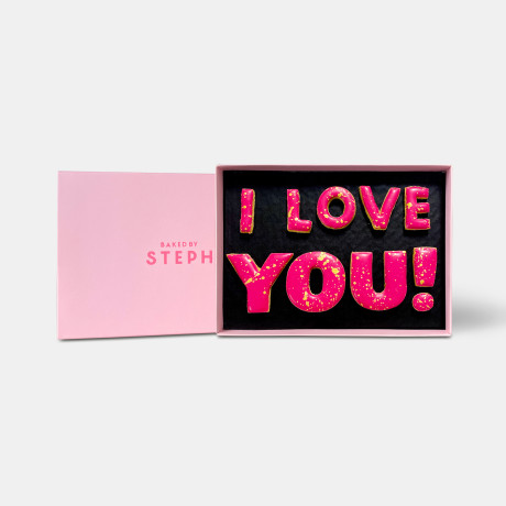 I Love You Letterbox Message Cookies