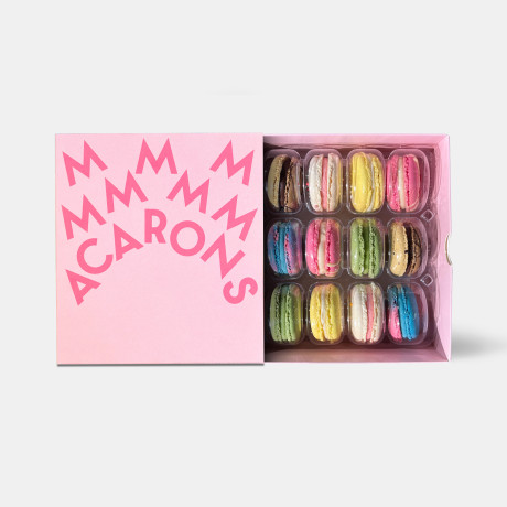 Signature Macarons (Box of 12)