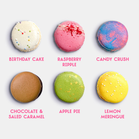 Signature Macarons (Box of 6)