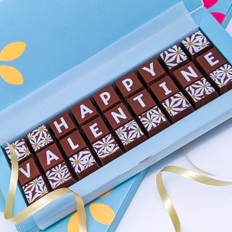 Happy Valentine Chocolate Gift Box