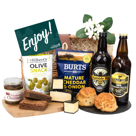 Beer and Cheese Gift Hamper Beer and Cheese Gift Hamper
