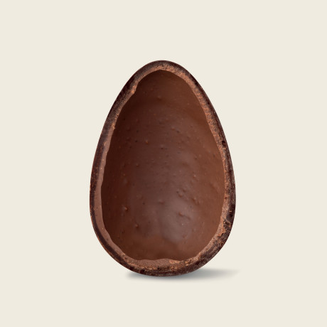 TRIPLE CHOCOLATE EASTER EGG OPEN