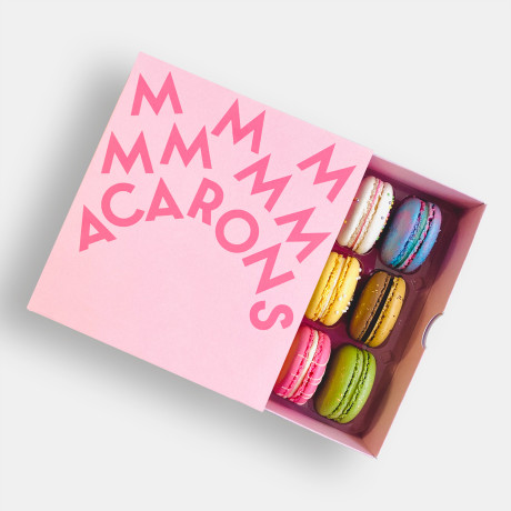 Signature Macarons (Box of 12)