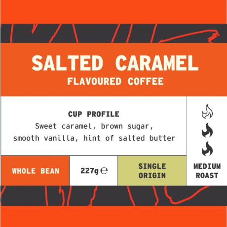 Colombian Salted Caramel Flavored Coffee - Medium Roasted Flavored Coffee