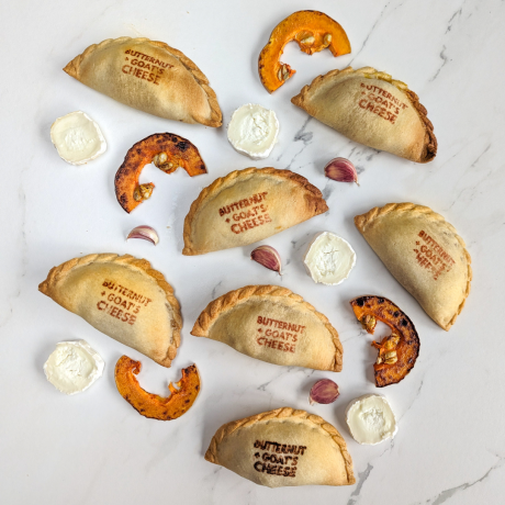 6x Butternut + Goat's Cheese Empanadas