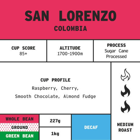 Colombian Decaf Coffee - Freshly Roasted Specialty Coffee