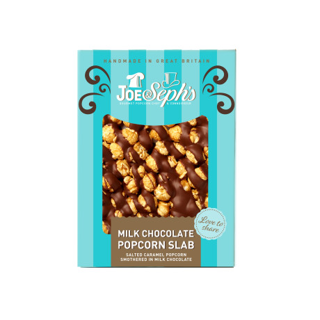 Milk Chocolate Popcorn Slab 115g