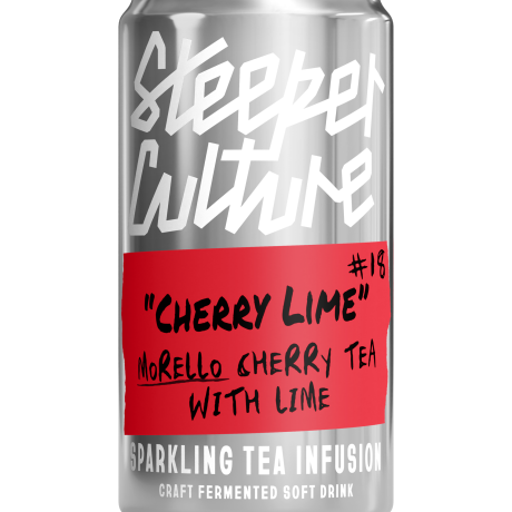 Cherry Lime Sparkling Tea Infusion