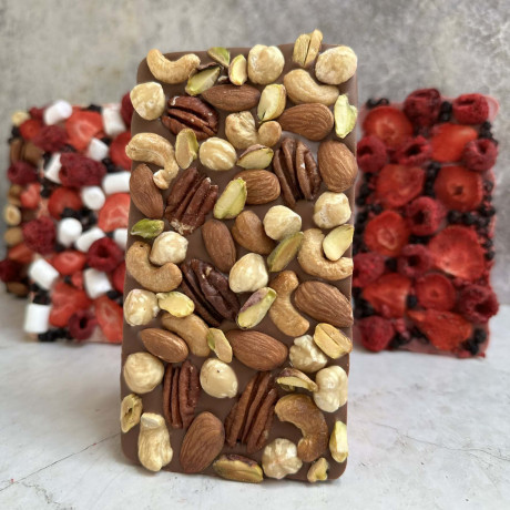 Berrylicious Strawberry-Shaped Belgian Chocolate Gift For Her