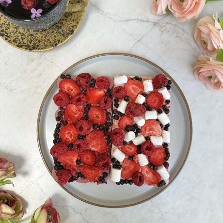 Berrylicious Strawberry-Shaped Belgian Chocolate Gift For Her