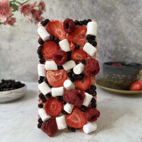 Berrylicious Strawberry-Shaped Belgian Chocolate Gift For Her