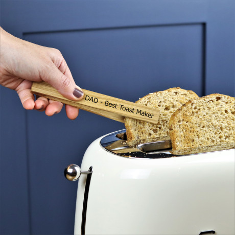 Engraved Toast Tongs