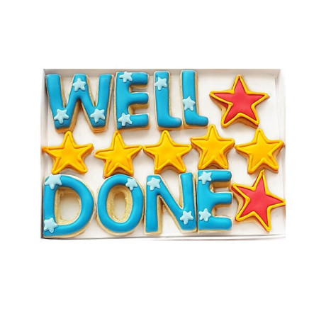 WELL DONE! LETTER SET
