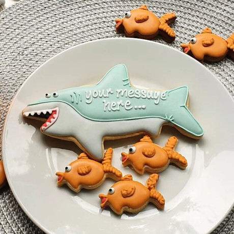 PERSONALISED - SHARK & FISH SET