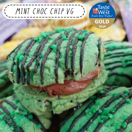 Mint Choc Chip Cookie Sandwich (vg)