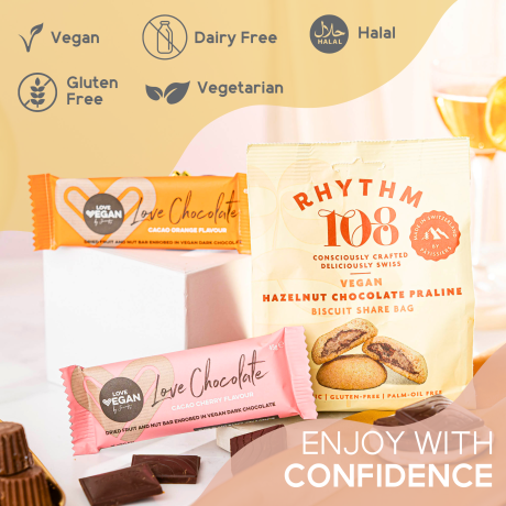Grateful Thank You Gourmet Food Hamper, Vegan, Gluten-Free & Personalised Gift