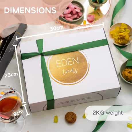 Grateful Thank You Gourmet Food Hamper, Vegan, Gluten-Free & Personalised Gift