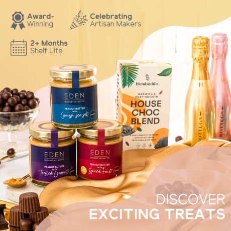 Grateful Thank You Gourmet Food Hamper, Vegan, Gluten-Free & Personalised Gift