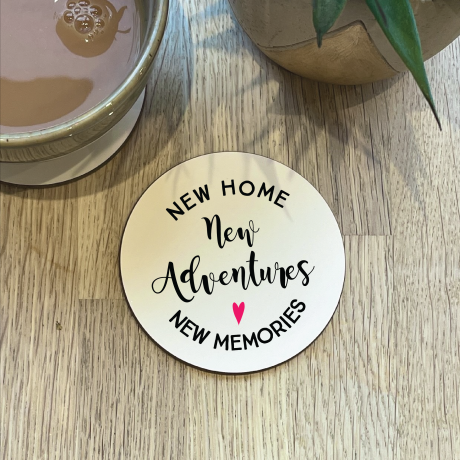 New Home New Adventures Coaster