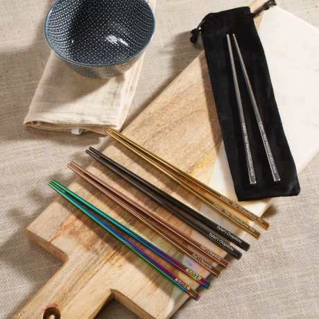 Personalised Stainless Steel Chopsticks