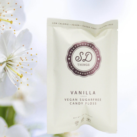 Vanilla Flavour Sugar Free Candy Floss