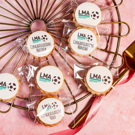 League Managers Assioation Personalised Biscuits League Managers Assioation Personalised Biscuits