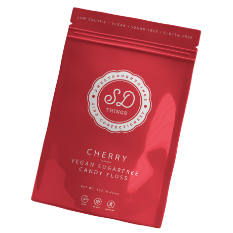 Cherry Sugar Free Candy Floss