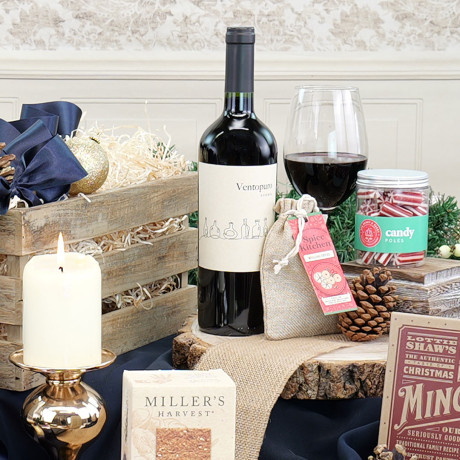 The Mulled Wine & Gourmet Treats Crate The Mulled Wine & Gourmet Treats Crate