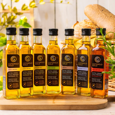 Cotswold Gold Garlic Infused Rapeseed Oil 250ml