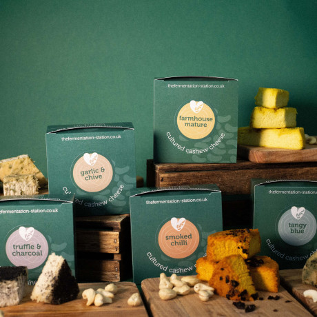 Big Cheese Bundle: 5 Cultured Cashew Cheeses Big Cheese Bundle: 5 Cultured Cashew Cheeses