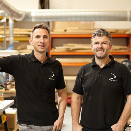 Solid Oak Pinch Pot Set With Two, Three Or Four Pots