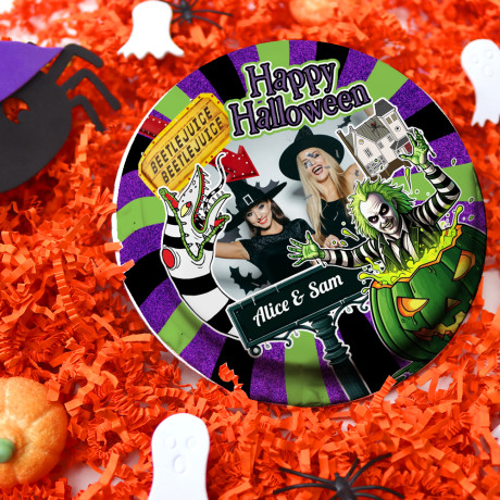 Beetlejuice Themed Cake