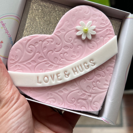 Heart Letterbox Cake