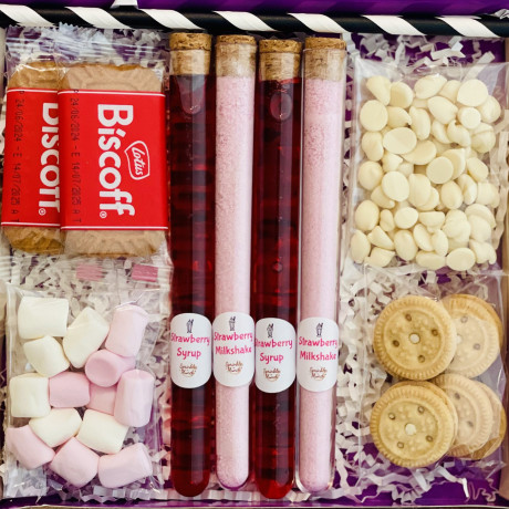 Strawberry Milkshake Gift Kit Letterbox Size