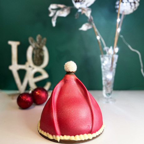 Christmas Chocolate Santa Hat