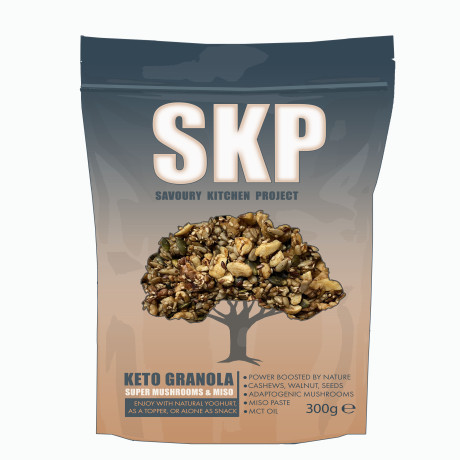 Savoury Kitchen - Granola / Topper - Super Mushroom & Miso - NEW!