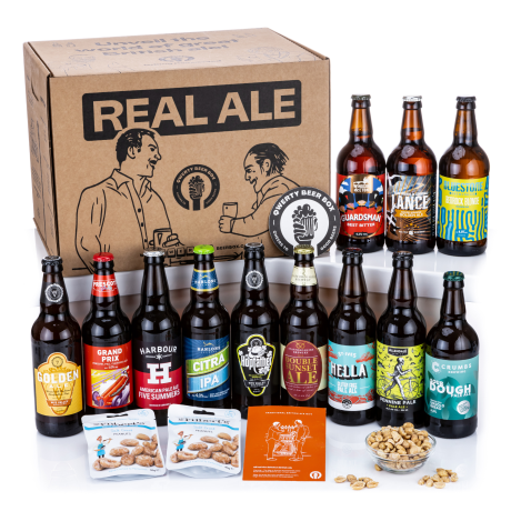 Premium British Real Ale Beer Gift Hamper (12 x 500ml)