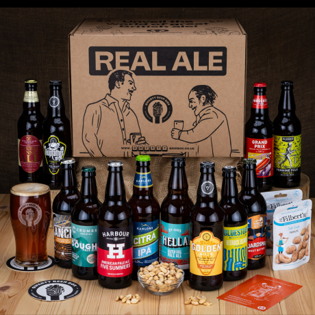Premium British Real Ale Beer Gift Hamper (12 x 500ml)