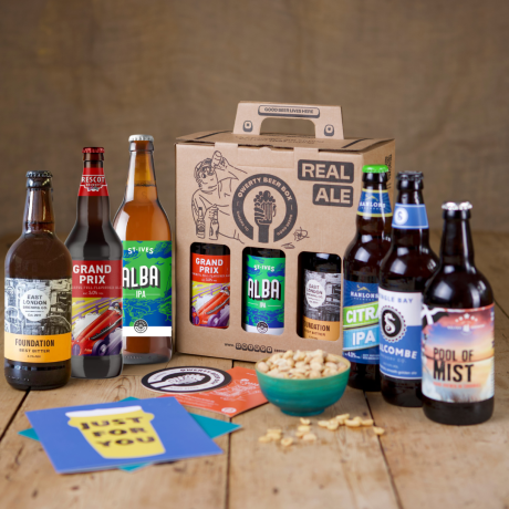 Premium British Real Ale Beer Gift Hamper (6 x 500ml)