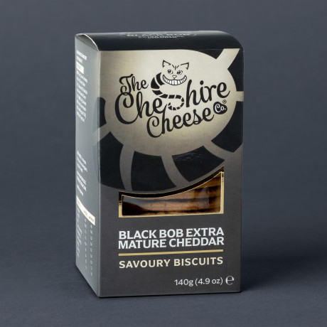 Black Bob Extra Mature Cheddar Cheese Biscuits 140g