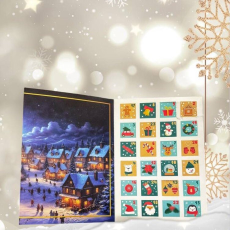 Festive Mini Bites Belgian Chocolate Advent Calendar