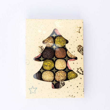 Christmas Brigadeiro Pick & Mix Gift Box of 12