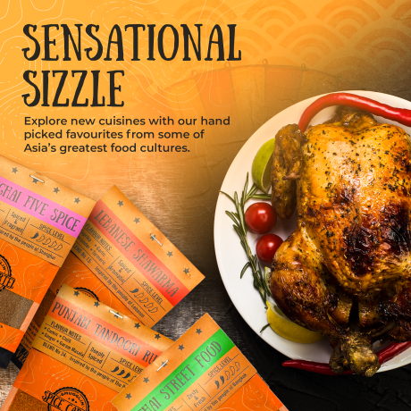 Asian Street Food Spice Blend Giftbox - 4 x 35g