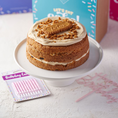 Birthday Pack - Biscoff Cake