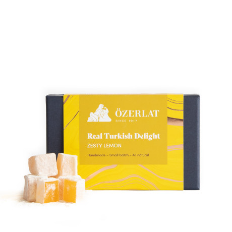 Zesty Lemon Turkish Delight