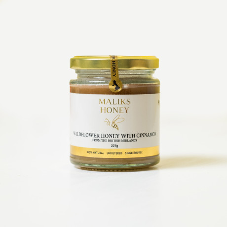 Raw Cinnamon Infused Honey